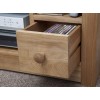 Torino Solid Oak Furniture Corner TV Unit